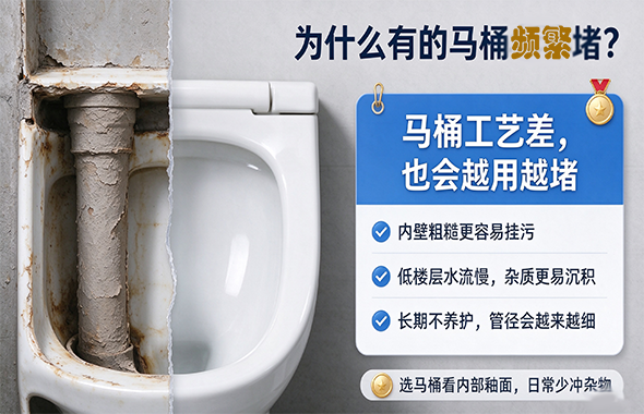 马桶总堵？90%住户都修错了！内行揭秘真实堵因+根治技巧🔧